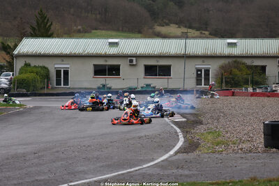 29 & 30/03/2025 : 2ème manche du Championnat du Sud au circuit d’Aigues-Vives (photos Stéphane Agnus) 2025 — karting