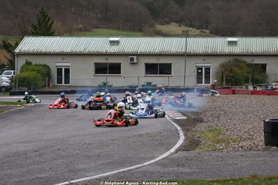 29 & 30/03/2025 : 2ème manche du Championnat du Sud au circuit d’Aigues-Vives (photos Stéphane Agnus) 2025 — karting