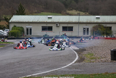 29 & 30/03/2025 : 2ème manche du Championnat du Sud au circuit d’Aigues-Vives (photos Stéphane Agnus) 2025 — karting