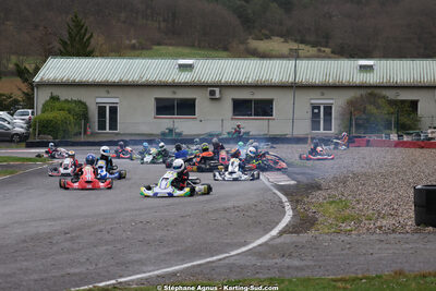 29 & 30/03/2025 : 2ème manche du Championnat du Sud au circuit d’Aigues-Vives (photos Stéphane Agnus) 2025 — karting