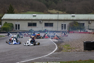29 & 30/03/2025 : 2ème manche du Championnat du Sud au circuit d’Aigues-Vives (photos Stéphane Agnus) 2025 — karting