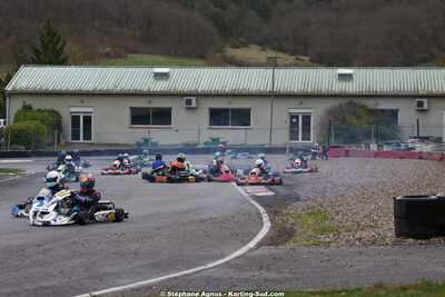29 & 30/03/2025 : 2ème manche du Championnat du Sud au circuit d’Aigues-Vives (photos Stéphane Agnus) 2025 — karting