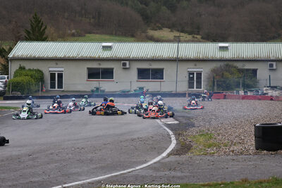 29 & 30/03/2025 : 2ème manche du Championnat du Sud au circuit d’Aigues-Vives (photos Stéphane Agnus) 2025 — karting