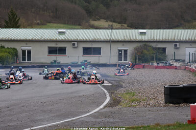 29 & 30/03/2025 : 2ème manche du Championnat du Sud au circuit d’Aigues-Vives (photos Stéphane Agnus) 2025 — karting
