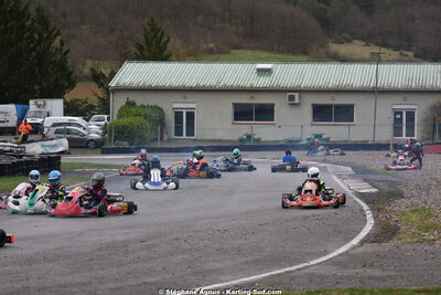 29 & 30/03/2025 : 2ème manche du Championnat du Sud au circuit d’Aigues-Vives (photos Stéphane Agnus) 2025 — karting