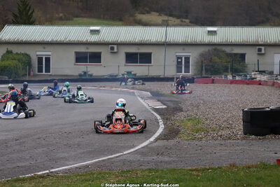29 & 30/03/2025 : 2ème manche du Championnat du Sud au circuit d’Aigues-Vives (photos Stéphane Agnus) 2025 — karting