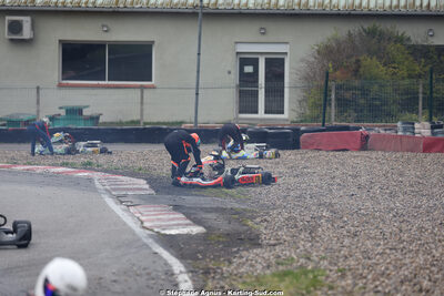29 & 30/03/2025 : 2ème manche du Championnat du Sud au circuit d’Aigues-Vives (photos Stéphane Agnus) 2025 — karting