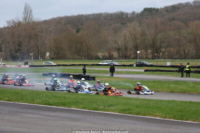 29 & 30/03/2025 : 2ème manche du Championnat du Sud au circuit d’Aigues-Vives (photos Stéphane Agnus) 2025 — karting