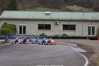 29 & 30/03/2025 : 2ème manche du Championnat du Sud au circuit d’Aigues-Vives (photos Stéphane Agnus) 2025 — karting