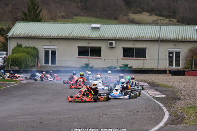 29 & 30/03/2025 : 2ème manche du Championnat du Sud au circuit d’Aigues-Vives (photos Stéphane Agnus) 2025 — karting