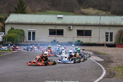 29 & 30/03/2025 : 2ème manche du Championnat du Sud au circuit d’Aigues-Vives (photos Stéphane Agnus) 2025 — karting