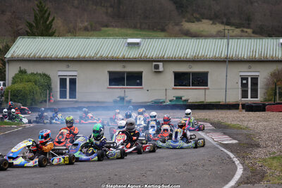 29 & 30/03/2025 : 2ème manche du Championnat du Sud au circuit d’Aigues-Vives (photos Stéphane Agnus) 2025 — karting