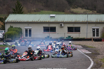 29 & 30/03/2025 : 2ème manche du Championnat du Sud au circuit d’Aigues-Vives (photos Stéphane Agnus) 2025 — karting