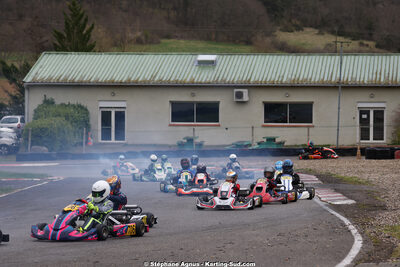 29 & 30/03/2025 : 2ème manche du Championnat du Sud au circuit d’Aigues-Vives (photos Stéphane Agnus) 2025 — karting