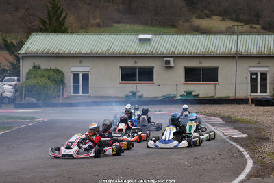 29 & 30/03/2025 : 2ème manche du Championnat du Sud au circuit d’Aigues-Vives (photos Stéphane Agnus) 2025 — karting