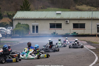 29 & 30/03/2025 : 2ème manche du Championnat du Sud au circuit d’Aigues-Vives (photos Stéphane Agnus) 2025 — karting