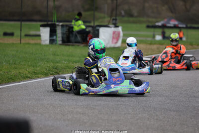 29 & 30/03/2025 : 2ème manche du Championnat du Sud au circuit d’Aigues-Vives (photos Stéphane Agnus) 2025 — karting