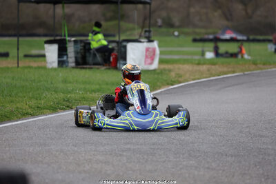 29 & 30/03/2025 : 2ème manche du Championnat du Sud au circuit d’Aigues-Vives (photos Stéphane Agnus) 2025 — karting