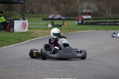 29 & 30/03/2025 : 2ème manche du Championnat du Sud au circuit d’Aigues-Vives (photos Stéphane Agnus) 2025 — karting