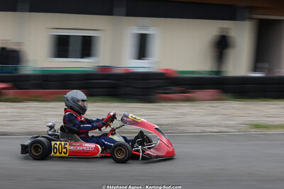 29 & 30/03/2025 : 2ème manche du Championnat du Sud au circuit d’Aigues-Vives (photos Stéphane Agnus) 2025 — karting