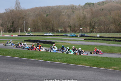 29 & 30/03/2025 : 2ème manche du Championnat du Sud au circuit d’Aigues-Vives (photos Stéphane Agnus) 2025 — karting