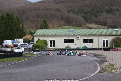 29 & 30/03/2025 : 2ème manche du Championnat du Sud au circuit d’Aigues-Vives (photos Stéphane Agnus) 2025 — karting