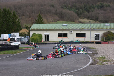 29 & 30/03/2025 : 2ème manche du Championnat du Sud au circuit d’Aigues-Vives (photos Stéphane Agnus) 2025 — karting