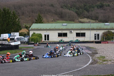 29 & 30/03/2025 : 2ème manche du Championnat du Sud au circuit d’Aigues-Vives (photos Stéphane Agnus) 2025 — karting