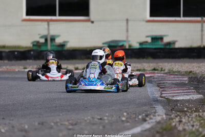 29 & 30/03/2025 : 2ème manche du Championnat du Sud au circuit d’Aigues-Vives (photos Stéphane Agnus) 2025 — karting