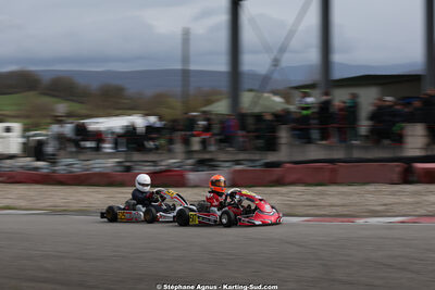 29 & 30/03/2025 : 2ème manche du Championnat du Sud au circuit d’Aigues-Vives (photos Stéphane Agnus) 2025 — karting