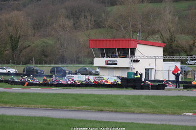 29 & 30/03/2025 : 2ème manche du Championnat du Sud au circuit d’Aigues-Vives (photos Stéphane Agnus) 2025 — karting