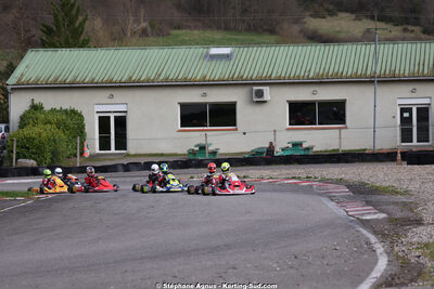 29 & 30/03/2025 : 2ème manche du Championnat du Sud au circuit d’Aigues-Vives (photos Stéphane Agnus) 2025 — karting