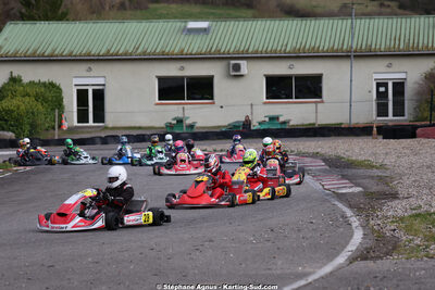 29 & 30/03/2025 : 2ème manche du Championnat du Sud au circuit d’Aigues-Vives (photos Stéphane Agnus) 2025 — karting