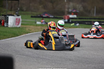 29 & 30/03/2025 : 2ème manche du Championnat du Sud au circuit d’Aigues-Vives (photos Stéphane Agnus) 2025 — karting
