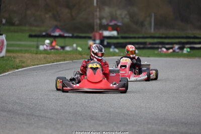 29 & 30/03/2025 : 2ème manche du Championnat du Sud au circuit d’Aigues-Vives (photos Stéphane Agnus) 2025 — karting