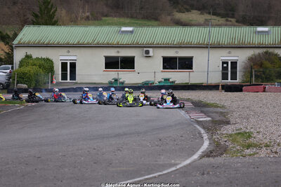 29 & 30/03/2025 : 2ème manche du Championnat du Sud au circuit d’Aigues-Vives (photos Stéphane Agnus) 2025 — karting