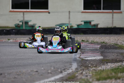 29 & 30/03/2025 : 2ème manche du Championnat du Sud au circuit d’Aigues-Vives (photos Stéphane Agnus) 2025 — karting