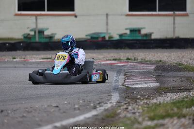 29 & 30/03/2025 : 2ème manche du Championnat du Sud au circuit d’Aigues-Vives (photos Stéphane Agnus) 2025 — karting