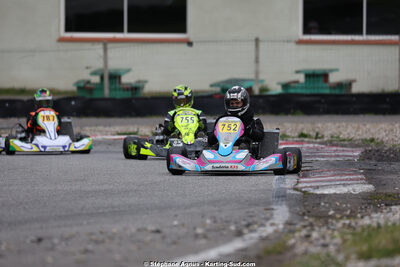 29 & 30/03/2025 : 2ème manche du Championnat du Sud au circuit d’Aigues-Vives (photos Stéphane Agnus) 2025 — karting