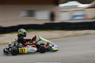29 & 30/03/2025 : 2ème manche du Championnat du Sud au circuit d’Aigues-Vives (photos Stéphane Agnus) 2025 — karting