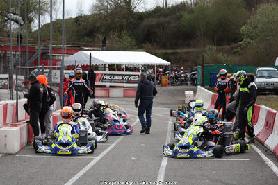 29 & 30/03/2025 : 2ème manche du Championnat du Sud au circuit d’Aigues-Vives (photos Stéphane Agnus) 2025 — karting