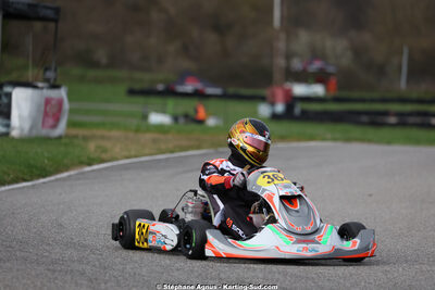 29 & 30/03/2025 : 2ème manche du Championnat du Sud au circuit d’Aigues-Vives (photos Stéphane Agnus) 2025 — karting
