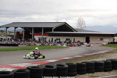 29 & 30/03/2025 : 2ème manche du Championnat du Sud au circuit d’Aigues-Vives (photos Stéphane Agnus) 2025 — karting