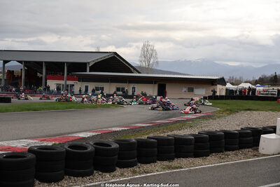 29 & 30/03/2025 : 2ème manche du Championnat du Sud au circuit d’Aigues-Vives (photos Stéphane Agnus) 2025 — karting
