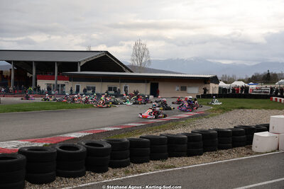 29 & 30/03/2025 : 2ème manche du Championnat du Sud au circuit d’Aigues-Vives (photos Stéphane Agnus) 2025 — karting