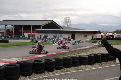 29 & 30/03/2025 : 2ème manche du Championnat du Sud au circuit d’Aigues-Vives (photos Stéphane Agnus) 2025 — karting