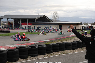 29 & 30/03/2025 : 2ème manche du Championnat du Sud au circuit d’Aigues-Vives (photos Stéphane Agnus) 2025 — karting