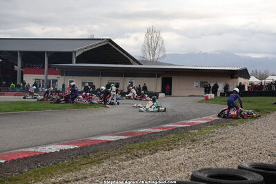 29 & 30/03/2025 : 2ème manche du Championnat du Sud au circuit d’Aigues-Vives (photos Stéphane Agnus) 2025 — karting