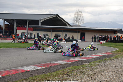 29 & 30/03/2025 : 2ème manche du Championnat du Sud au circuit d’Aigues-Vives (photos Stéphane Agnus) 2025 — karting