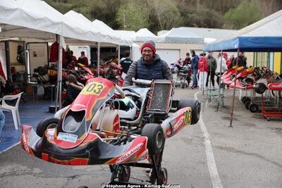 29 & 30/03/2025 : 2ème manche du Championnat du Sud au circuit d’Aigues-Vives (photos Stéphane Agnus) 2025 — karting